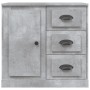 Aparadores 2 uds madera contrachapada gris hormigón de vidaXL, Aparadores - Ref: Foro24-3185227, Precio: 192,11 €, Descuento: %