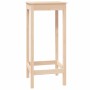 High bar table solid pine wood 50x50x110 cm by vidaXL, Kitchen and dining tables - Ref: Foro24-833263, Price: 52,18 €, Discou...