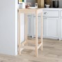 High bar table solid pine wood 50x50x110 cm by vidaXL, Kitchen and dining tables - Ref: Foro24-833263, Price: 52,18 €, Discou...