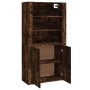 Tall smoked oak plywood sideboard by vidaXL, Sideboards - Ref: Foro24-3185364, Price: 138,11 €, Discount: %