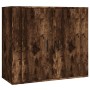 Tall smoked oak plywood sideboard by vidaXL, Sideboards - Ref: Foro24-3185364, Price: 138,11 €, Discount: %