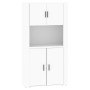 Tall white plywood sideboard by vidaXL, Sideboards - Ref: Foro24-3185351, Price: 163,99 €, Discount: %