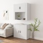 Tall white plywood sideboard by vidaXL, Sideboards - Ref: Foro24-3185351, Price: 163,99 €, Discount: %