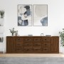 Sideboards 3 Stück Eichenbraunes Sperrholz von vidaXL, Sideboards - Ref: Foro24-3185294, Preis: 286,18 €, Rabatt: %