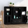 Hohe Sideboards 3 Stück Sperrholz schwarz von vidaXL, Sideboards - Ref: Foro24-3185320, Preis: 236,80 €, Rabatt: %