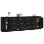 Sideboards 3 Stück schwarzes Sperrholz von vidaXL, Sideboards - Ref: Foro24-3185288, Preis: 276,64 €, Rabatt: %