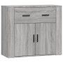 Sideboards 3 pieces Sonoma gray plywood by vidaXL, Sideboards - Ref: Foro24-3185421, Price: 255,69 €, Discount: %