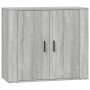 Sideboards 3 pieces Sonoma gray plywood by vidaXL, Sideboards - Ref: Foro24-3185421, Price: 255,69 €, Discount: %