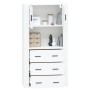 High gloss white plywood sideboard by vidaXL, Sideboards - Ref: Foro24-3185385, Price: 192,89 €, Discount: %