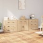 Sideboards 3 pieces plywood oak Sonoma color by vidaXL, Sideboards - Ref: Foro24-3185426, Price: 262,45 €, Discount: %