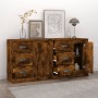 2-piece smoked oak plywood sideboards by vidaXL, Sideboards - Ref: Foro24-3185228, Price: 194,41 €, Discount: %