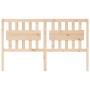 Cabecero de madera maciza de pino 165,5x4x100 cm de vidaXL, Cabeceros y pies de cama - Ref: Foro24-833179, Precio: 76,59 €, D...