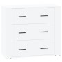 Sideboards 3 Einheiten aus glänzend weißem Sperrholz von vidaXL, Sideboards - Ref: Foro24-3185425, Preis: 312,92 €, Rabatt: %