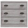 Sideboards 2 pieces Sonoma gray plywood by vidaXL, Sideboards - Ref: Foro24-3185245, Price: 199,99 €, Discount: %