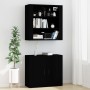 Tall black plywood sideboard by vidaXL, Sideboards - Ref: Foro24-3185360, Price: 145,99 €, Discount: %