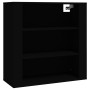 Aparador alto madera contrachapada negro de vidaXL, Aparadores - Ref: Foro24-3185360, Precio: 144,90 €, Descuento: %