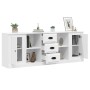 Sideboards 3 Stück weißes Sperrholz von vidaXL, Sideboards - Ref: Foro24-3185255, Preis: 166,79 €, Rabatt: %