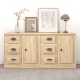 Sideboards 2 Stück Sonoma-Eichensperrholz von vidaXL, Sideboards - Ref: Foro24-3185226, Preis: 190,61 €, Rabatt: %