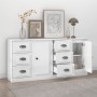 2 plywood white gloss sideboards by vidaXL, Sideboards - Ref: Foro24-3185225, Price: 161,58 €, Discount: %