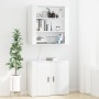 Tall white plywood sideboard by vidaXL, Sideboards - Ref: Foro24-3185359, Price: 136,14 €, Discount: %