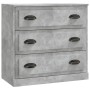 Sideboards 2 pcs concrete gray plywood by vidaXL, Sideboards - Ref: Foro24-3185243, Price: 181,14 €, Discount: %