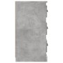 Aparadores 2 uds madera contrachapada gris hormigón de vidaXL, Aparadores - Ref: Foro24-3185243, Precio: 181,14 €, Descuento: %