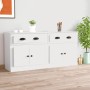 Sideboards 2 Stück weißes Sperrholz von vidaXL, Sideboards - Ref: Foro24-3185263, Preis: 137,27 €, Rabatt: %