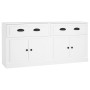 Sideboards 2 Stück weißes Sperrholz von vidaXL, Sideboards - Ref: Foro24-3185263, Preis: 137,27 €, Rabatt: %