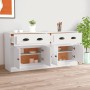 Sideboards 2 Stück weißes Sperrholz von vidaXL, Sideboards - Ref: Foro24-3185263, Preis: 137,27 €, Rabatt: %