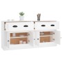 Sideboards 2 Stück weißes Sperrholz von vidaXL, Sideboards - Ref: Foro24-3185263, Preis: 137,27 €, Rabatt: %