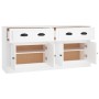 Sideboards 2 Stück weißes Sperrholz von vidaXL, Sideboards - Ref: Foro24-3185263, Preis: 137,27 €, Rabatt: %