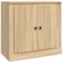 Aparadores 3 piezas madera contrachapada color roble sonoma de vidaXL, Aparadores - Ref: Foro24-3185218, Precio: 247,99 €, De...