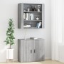 Sonoma Gray Plywood Tall Sideboard by vidaXL, Sideboards - Ref: Foro24-3185365, Price: 151,99 €, Discount: %