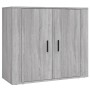 Aparador alto de madera contrachapada gris Sonoma de vidaXL, Aparadores - Ref: Foro24-3185365, Precio: 145,65 €, Descuento: %