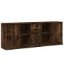 3-piece smoked oak plywood sideboards by vidaXL, Sideboards - Ref: Foro24-3185260, Price: 156,99 €, Discount: %