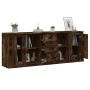 3-piece smoked oak plywood sideboards by vidaXL, Sideboards - Ref: Foro24-3185260, Price: 156,99 €, Discount: %