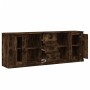 3-piece smoked oak plywood sideboards by vidaXL, Sideboards - Ref: Foro24-3185260, Price: 156,99 €, Discount: %