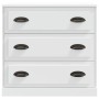 Sideboards 2 pieces white plywood by vidaXL, Sideboards - Ref: Foro24-3185239, Price: 193,67 €, Discount: %