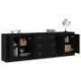 Sideboards 3 pieces black plywood by vidaXL, Sideboards - Ref: Foro24-3185216, Price: 241,99 €, Discount: %