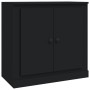 Aparadores 3 piezas madera contrachapada negro de vidaXL, Aparadores - Ref: Foro24-3185216, Precio: 241,50 €, Descuento: %