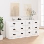 Sideboards 2 Einheiten aus glänzend weißem Sperrholz von vidaXL, Sideboards - Ref: Foro24-3185281, Preis: 205,11 €, Rabatt: %