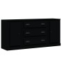 Sideboards 3 pieces black plywood by vidaXL, Sideboards - Ref: Foro24-3185248, Price: 169,23 €, Discount: %