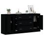 Sideboards 3 pieces black plywood by vidaXL, Sideboards - Ref: Foro24-3185248, Price: 169,23 €, Discount: %