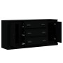 Sideboards 3 pieces black plywood by vidaXL, Sideboards - Ref: Foro24-3185248, Price: 169,23 €, Discount: %