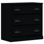 Sideboards 3 Stück schwarzes Sperrholz von vidaXL, Sideboards - Ref: Foro24-3185248, Preis: 169,23 €, Rabatt: %