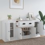 Sideboards 3 pieces plywood white by vidaXL, Sideboards - Ref: Foro24-3185271, Price: 144,17 €, Discount: %