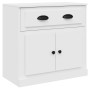 3 Stück Sperrholz Sideboards weiß von vidaXL, Sideboards - Ref: Foro24-3185271, Preis: 144,17 €, Rabatt: %