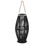 Black bamboo hanging candle holder 60 cm by vidaXL, Chandeliers - Ref: Foro24-246813, Price: 48,17 €, Discount: %