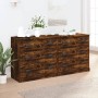 Sideboards 2 pieces smoked oak plywood by vidaXL, Sideboards - Ref: Foro24-3185244, Price: 179,99 €, Discount: %