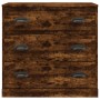 Sideboards 2 pieces smoked oak plywood by vidaXL, Sideboards - Ref: Foro24-3185244, Price: 179,99 €, Discount: %